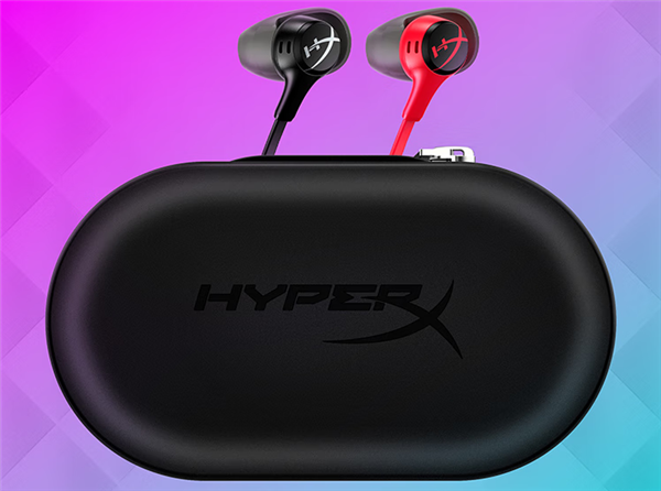 红黑双雄 HyperX Cloud Earbuds II云雀2入耳式游戏耳机(图4)